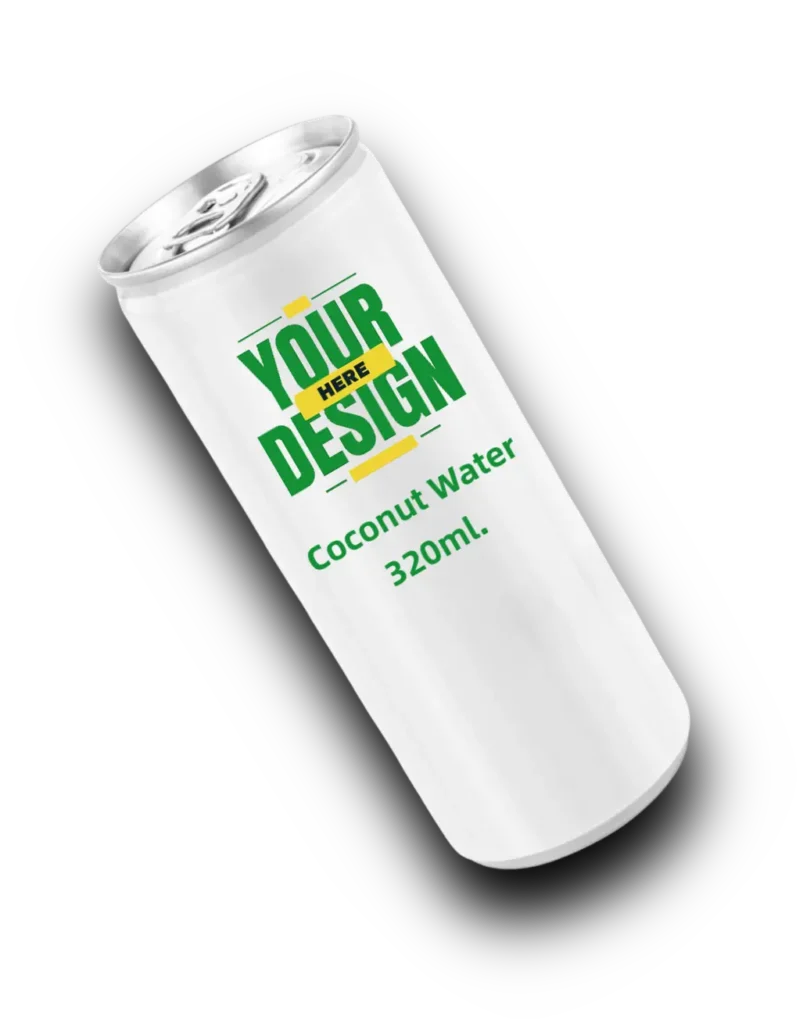 private manufacturing coconut water bottle 320ml from cocohill